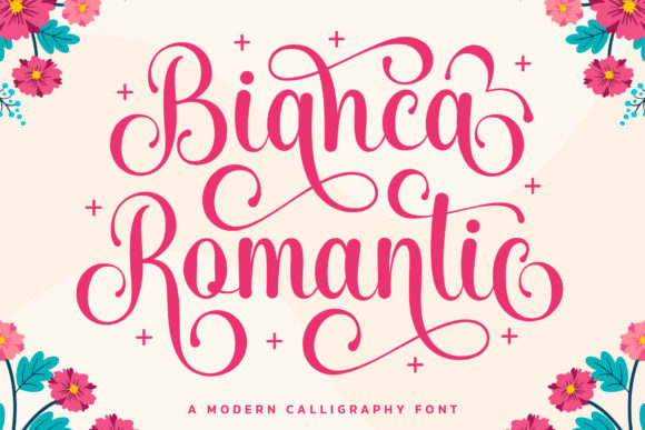 Bianca Romantic Font: Where Elegance Meets Everyday Design