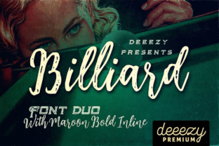 Billiard Font Duo: A Retro Pairing for Modern Projects