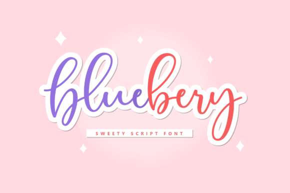 Bluebery Font: A Sweet Script for Your Creative Projects
