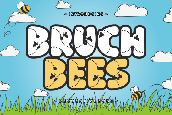 Brunch Bees Font: A Whimsical Typeface for Creative Projects