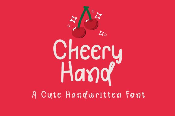 Cheery Hand Font: A Playful Touch for Modern Design