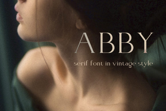 Elegant Font Abby: A Typeface for Timeless Branding