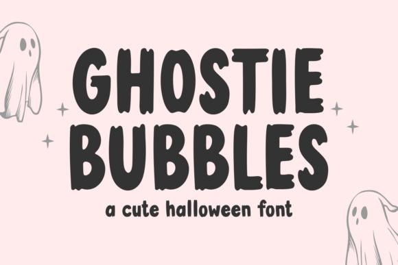 Ghostie Bubbles: A Whimsical Font for Friendly Halloween Designs