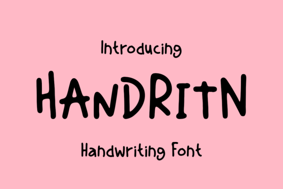 Handritn Font: Bringing Authenticity to Modern Design