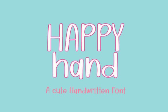 Happy Hand Font: A Fresh Take on Digital Handwriting