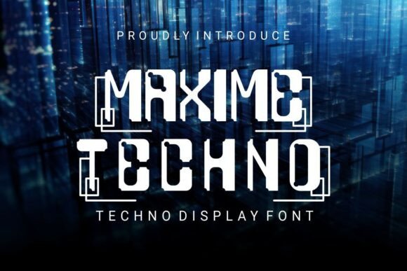 Maxime Techno: A Typeface for the Digital Frontier