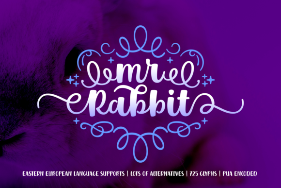 Mr. Rabbit Font: A Festive and Bold Typeface for Creative Projects