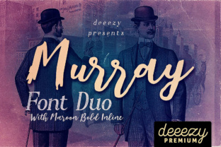 Murray Script Font Duo: Vintage Charm Meets Modern Design
