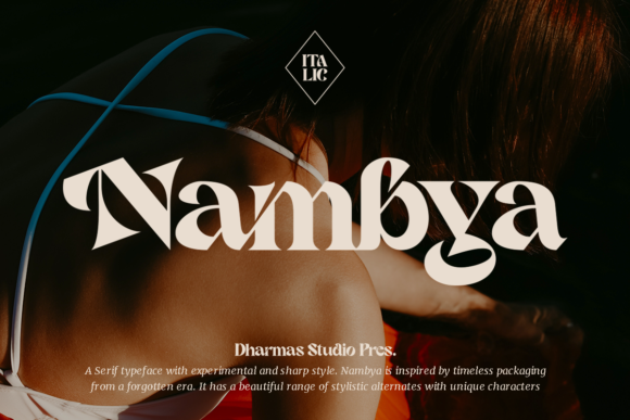 Nambya: A Sharp Serif Font with Vintage Charm