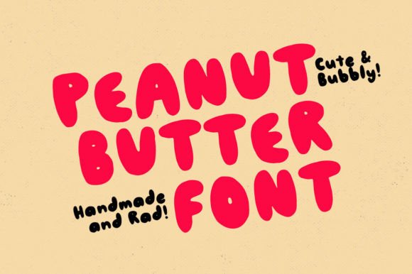 Peanut Butter Font: A Recipe for Joyful Branding