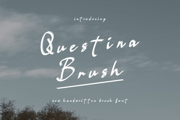 Questina Brush Font: A Handmade Touch for Authentic Design